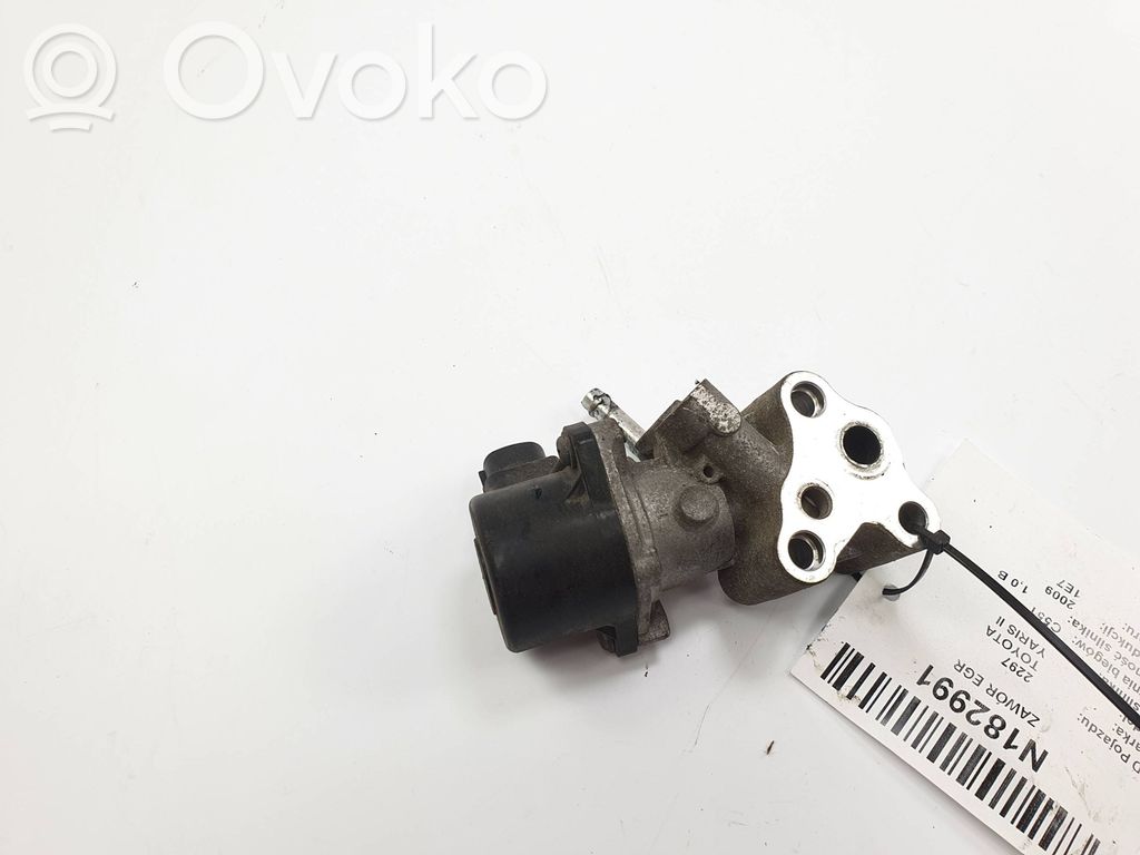 Toyota Yaris EGR vožtuvas 