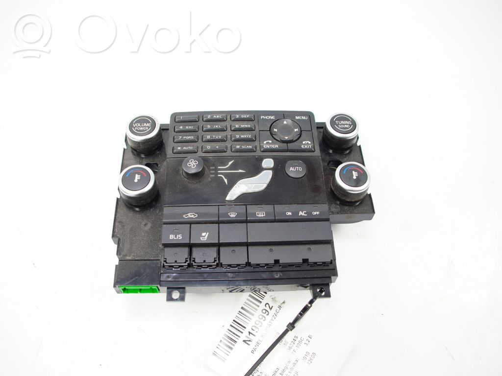 Volvo S80 Climate control/heater control trim 