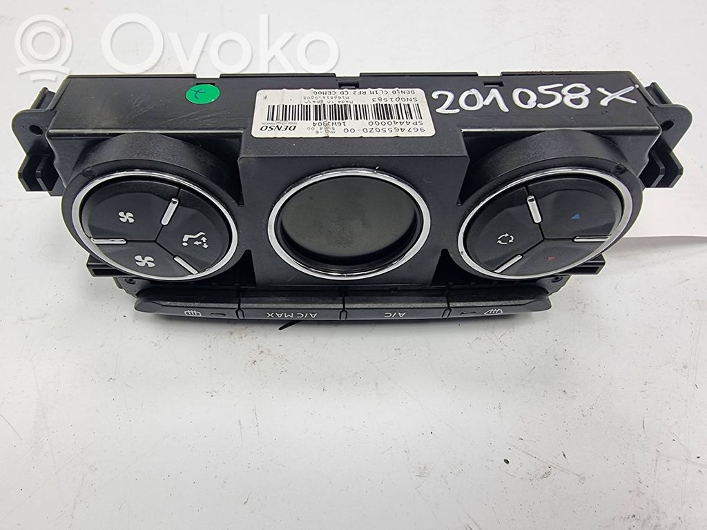 Citroen C-Elysée Climate control/heater control trim 