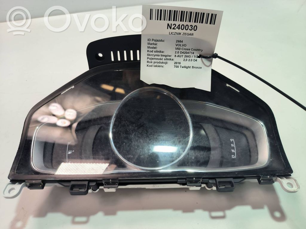 Volvo V60 Спидометр (приборный щиток) 