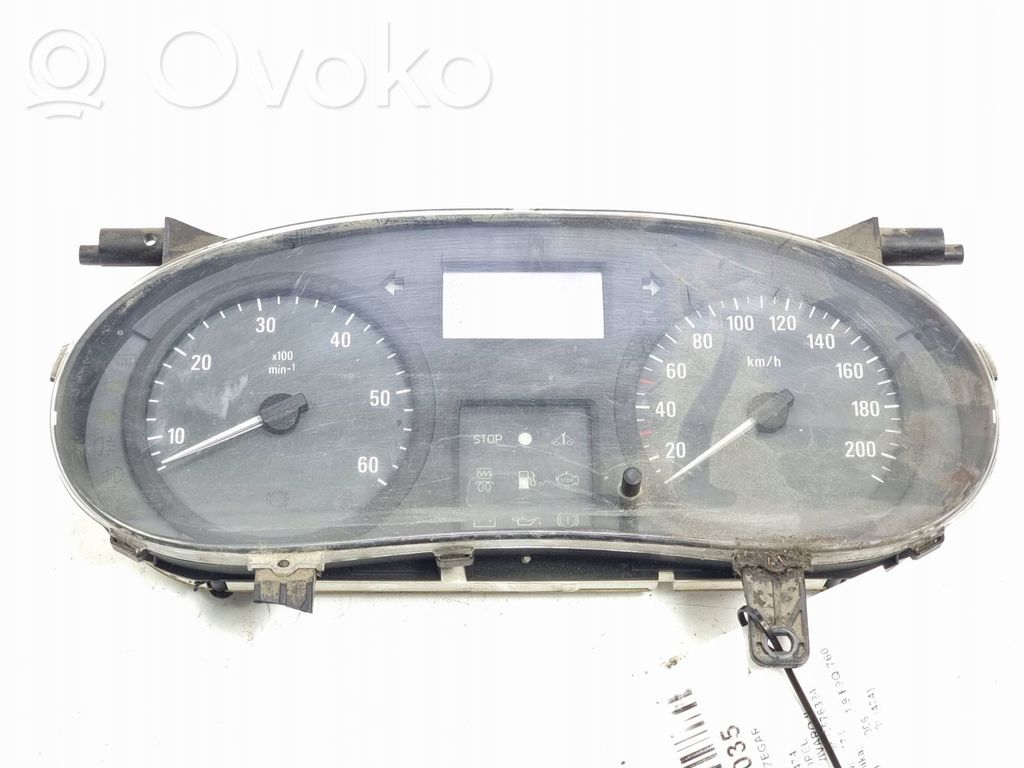 Opel Vivaro Speedometer (instrument cluster) 