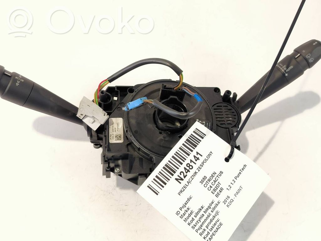 Citroen C4 Cactus Headlight wiper switch 
