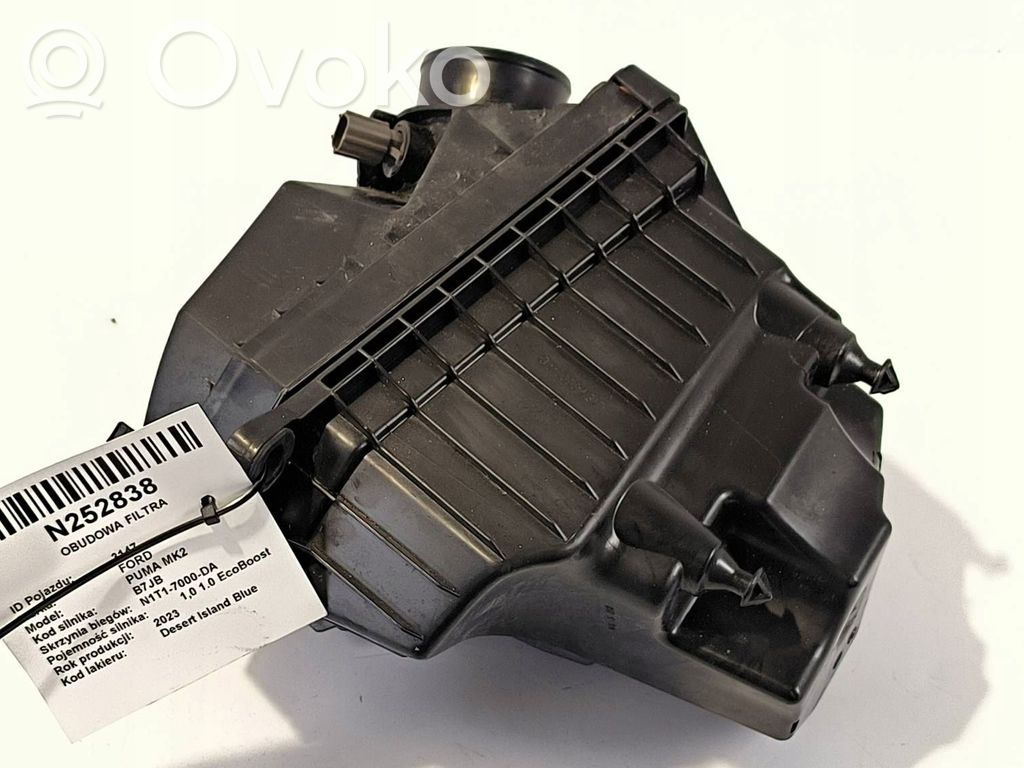 Ford Puma Air filter box cover 