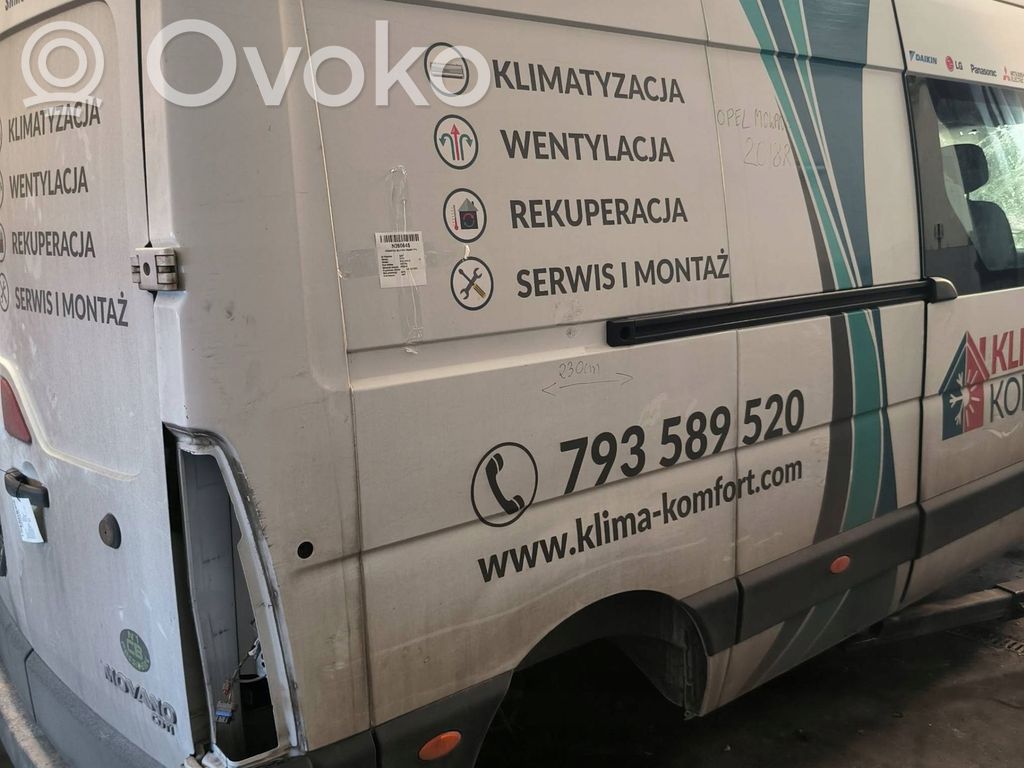 Opel Movano B Takakulmapaneeli 