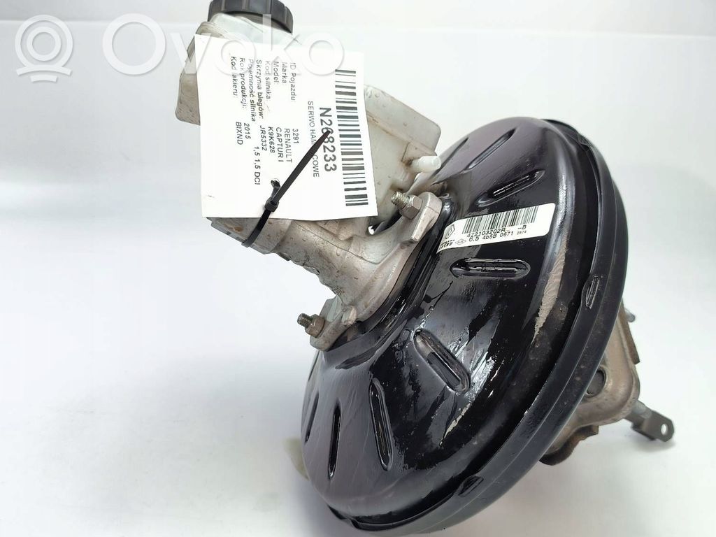 Renault Captur Master brake cylinder 