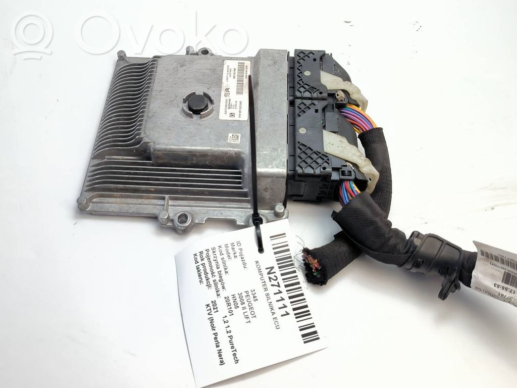 Peugeot 3008 II Engine control unit/module ECU 