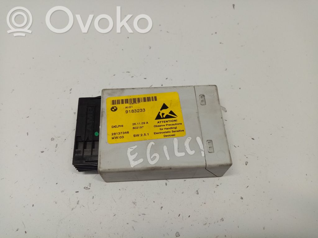 BMW 5 E60 E61 Central console control unit 