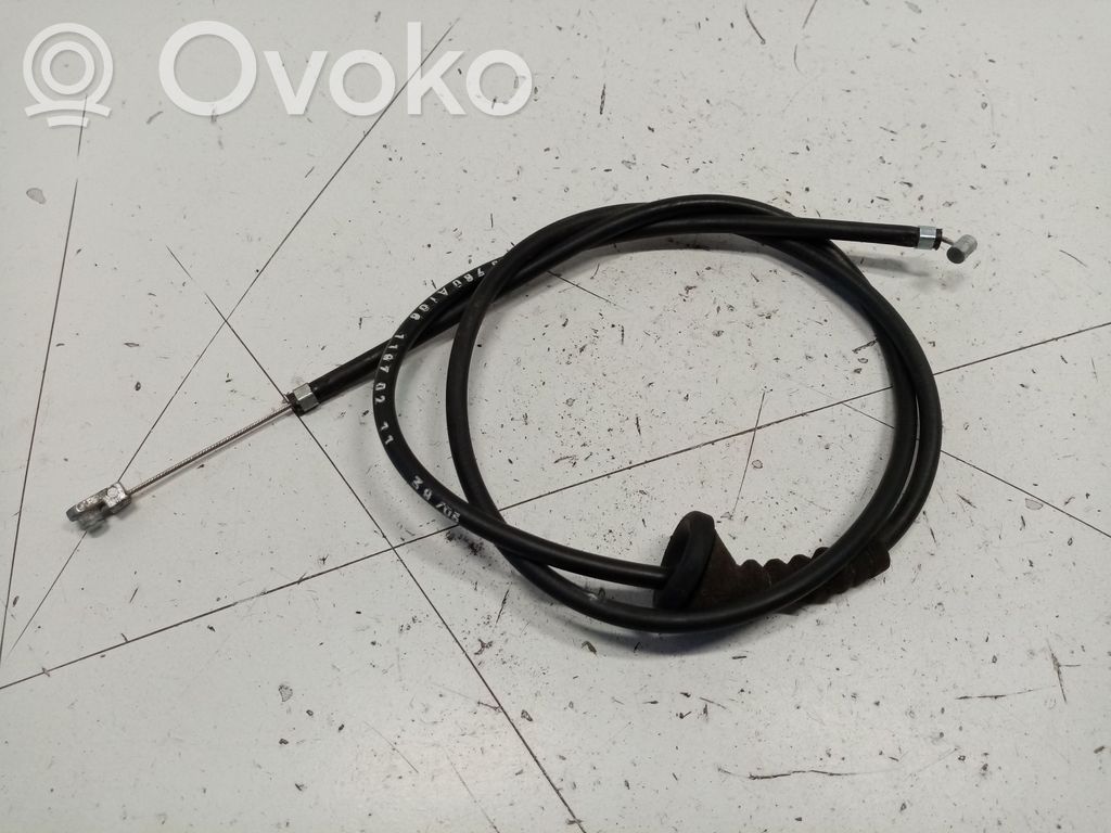 BMW 5 E60 E61 Linka zamka pokrywy przedniej / maski silnika 