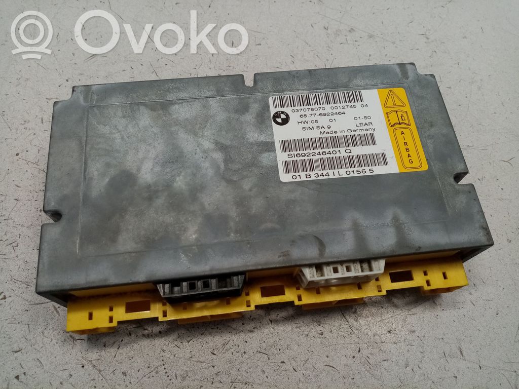 BMW 7 E65 E66 Airbag control unit/module 
