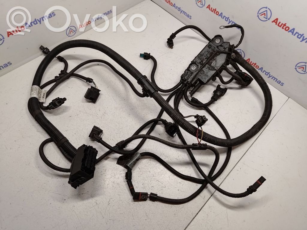 BMW 5 F10 F11 Проводка двигателя 
