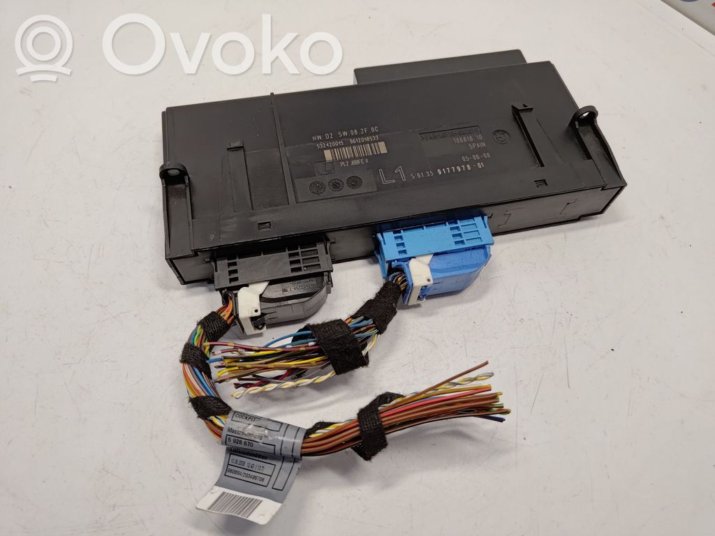 BMW 3 E92 E93 Central body control module 