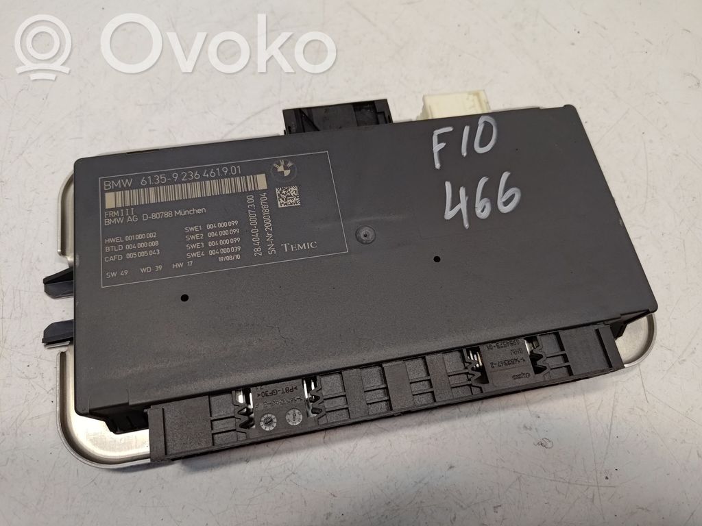BMW 5 F10 F11 Módulo de luz LCM 