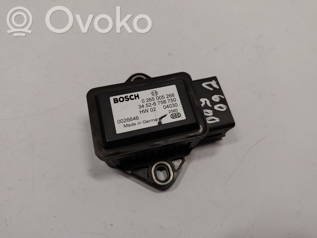 ABS wheel speed sensor   34526758750,34526774039,0265005266
