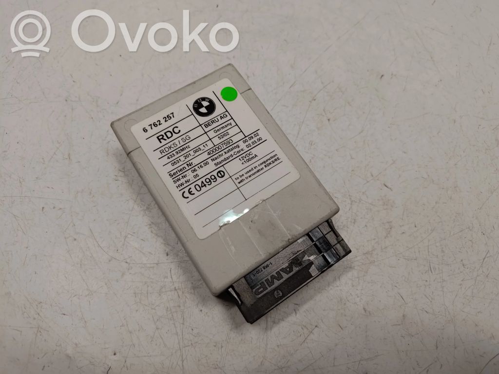 BMW 7 E65 E66 Tire pressure control unit 