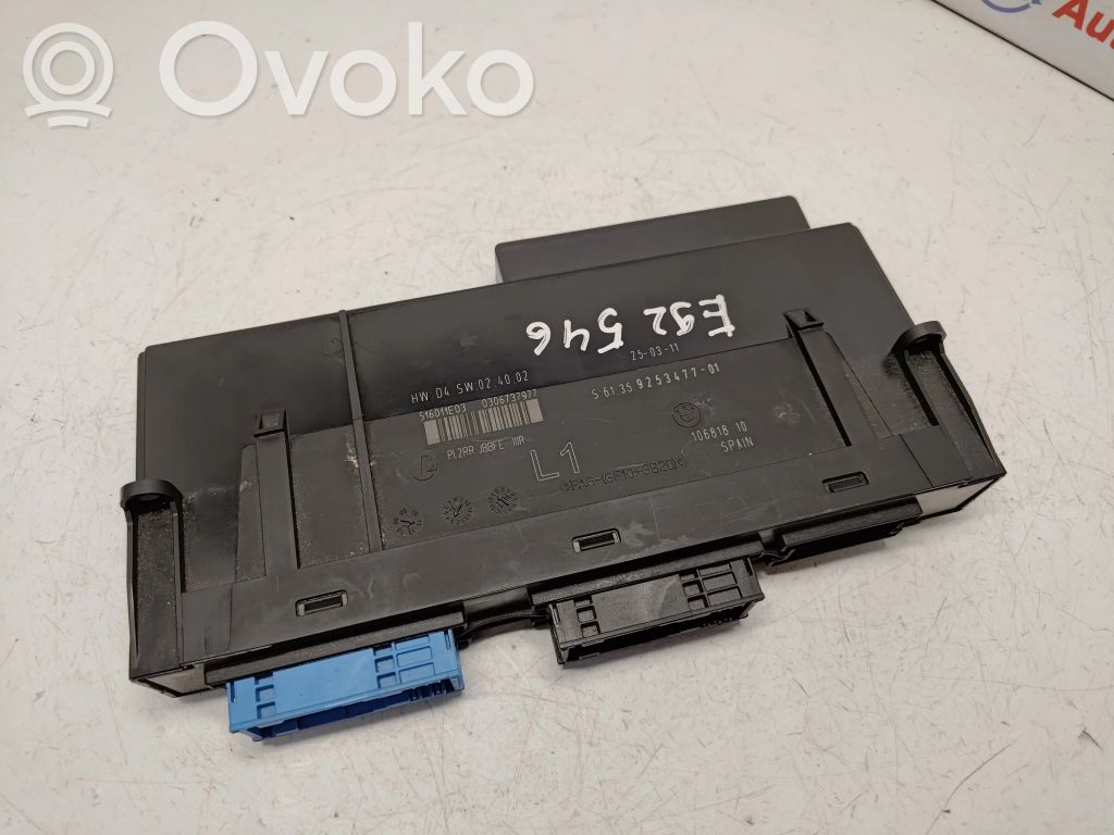BMW 3 E92 E93 Central body control module 