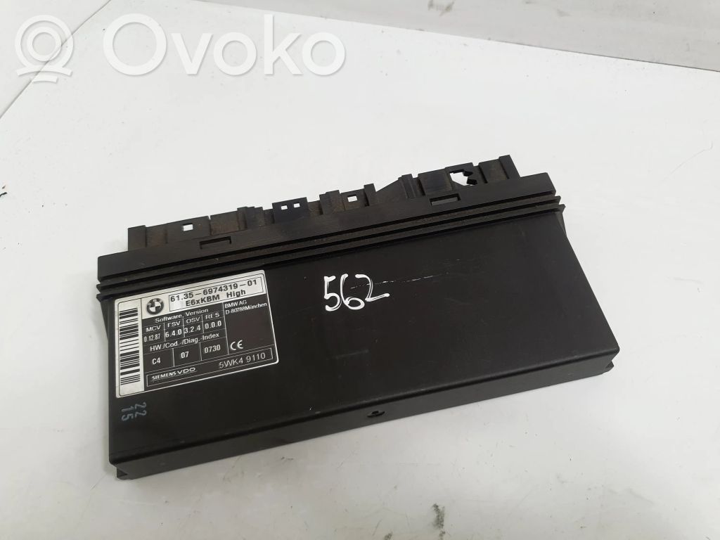 BMW 5 E60 E61 Komfortsteuergerät Bordnetzsteuergerät 