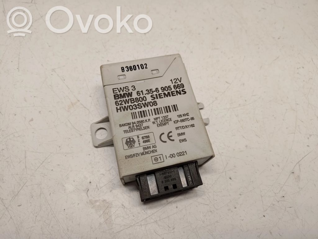 Immobilizer control unit/module   61356905669,61359145097