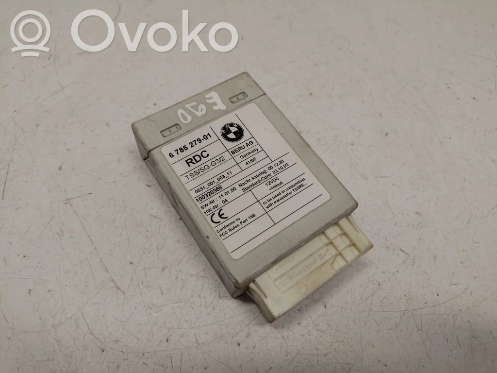 BMW 3 E90 E91 Module de pression des pneus 