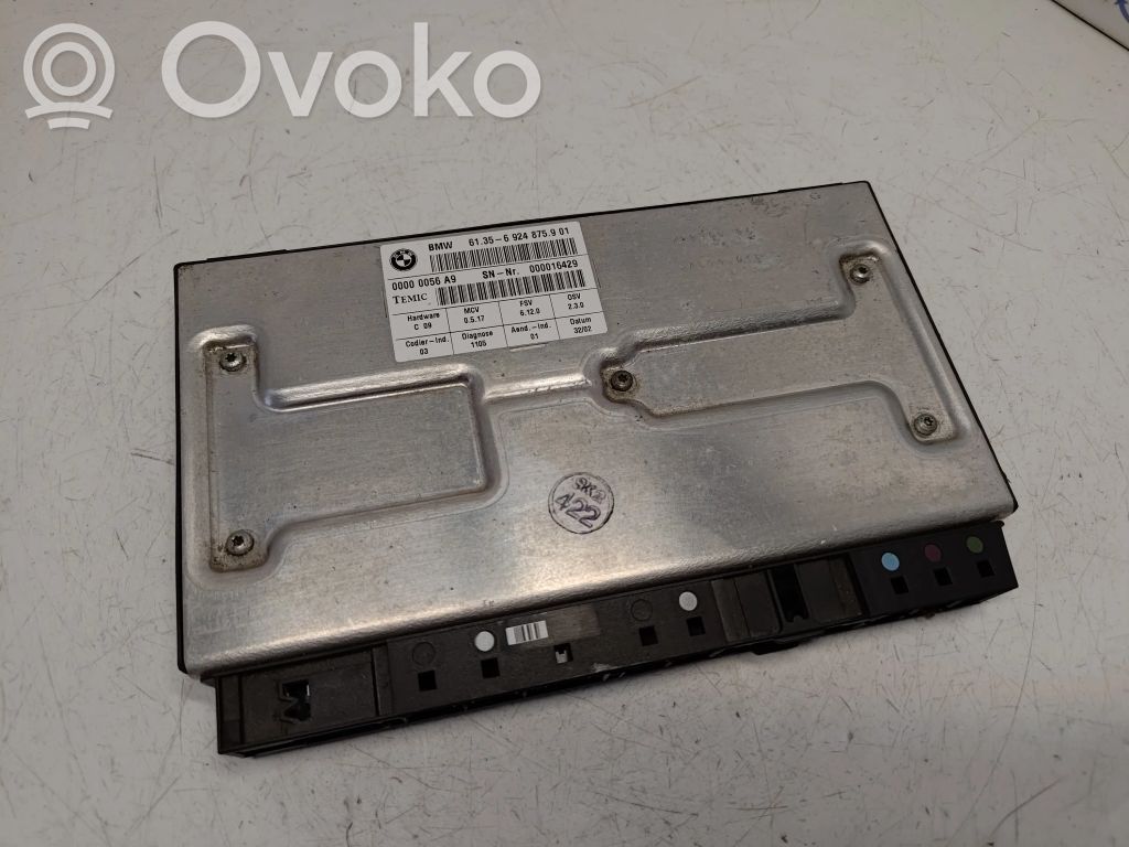 Seat control module   61356924875,61356927263,61356927273,61356927313
