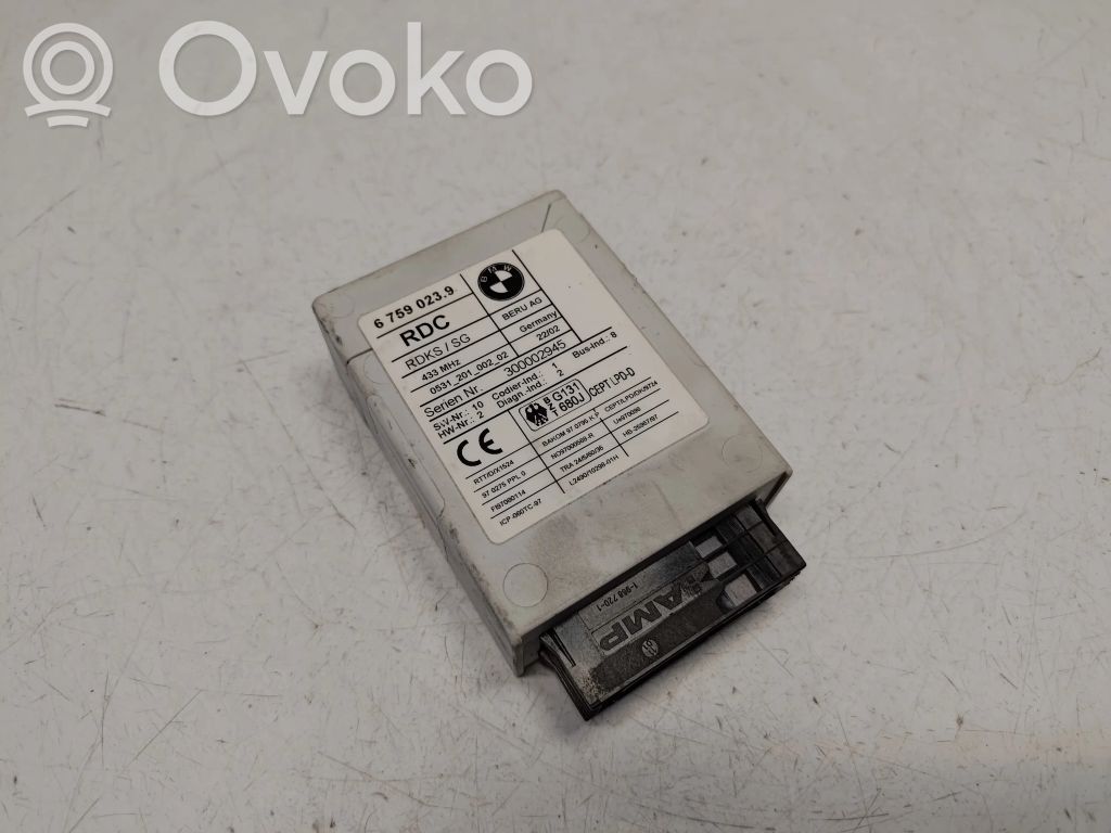 BMW 5 E39 Tire pressure control unit 