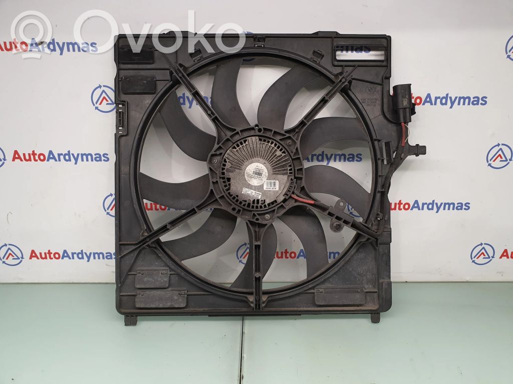 BMW X5 E70 Elektrinis radiatorių ventiliatorius 