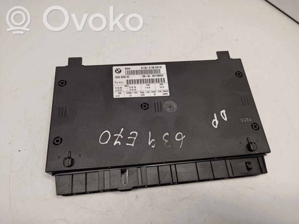 BMW X5 E70 Seat control module 