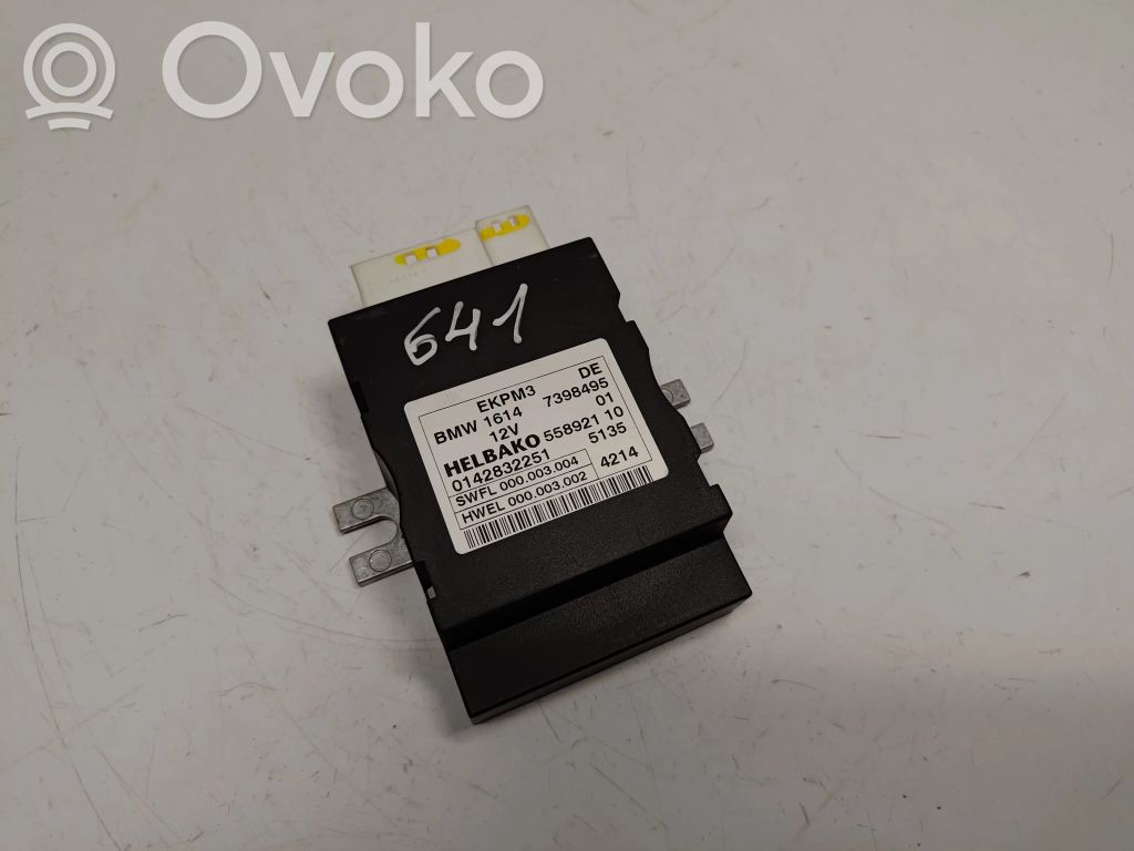 BMW X5 F15 Fuel injection pump control unit/module 