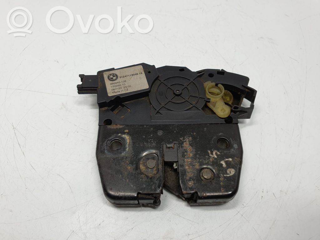 Tailgate/trunk/boot lock/catch/latch   7119049,51247119049,51247308844