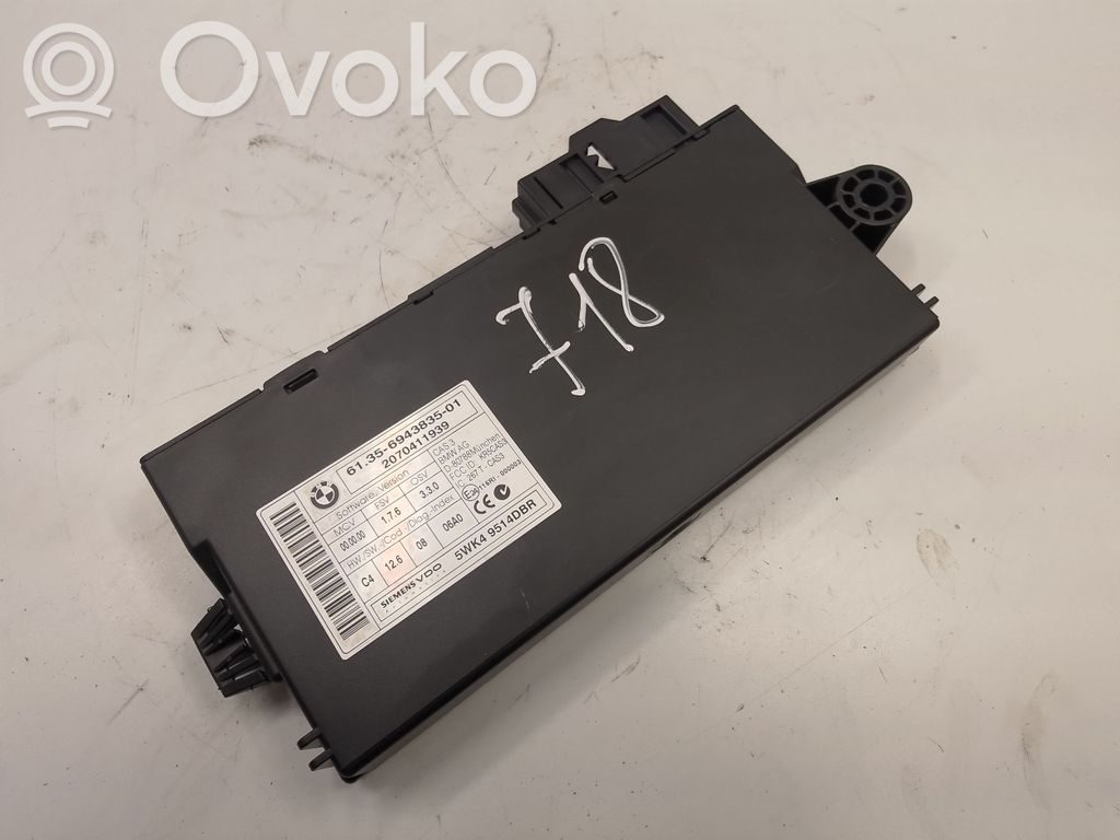 BMW 5 E60 E61 Unidad de control/módulo del CAS 