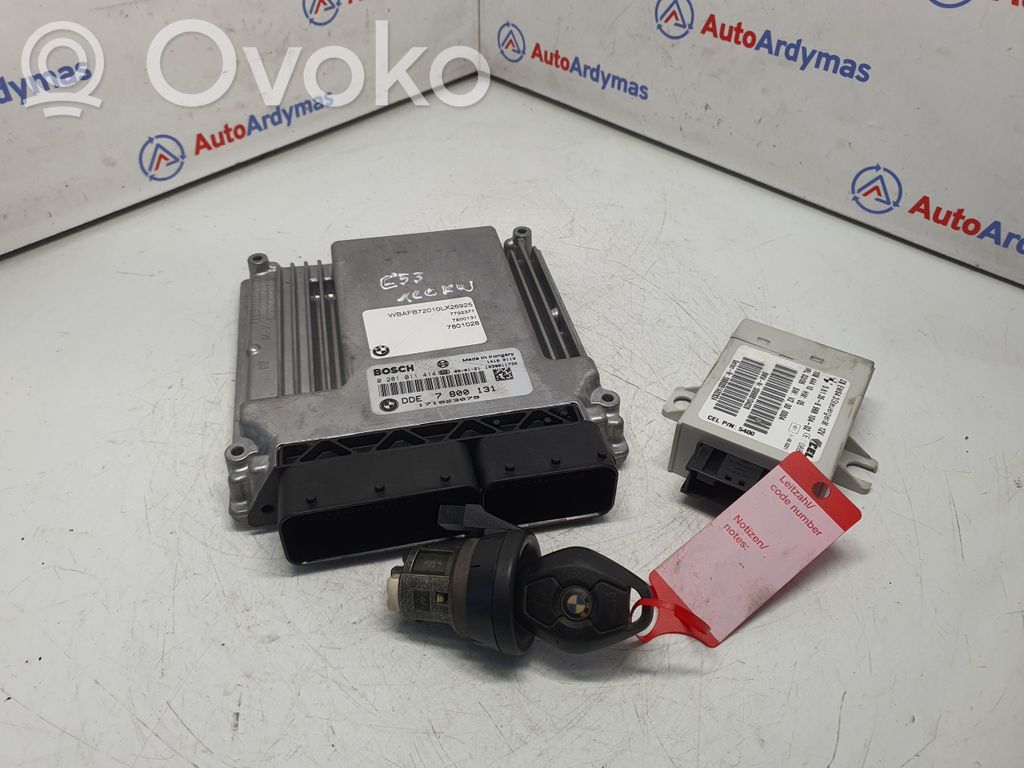 BMW X5 E53 Engine ECU kit and lock set 