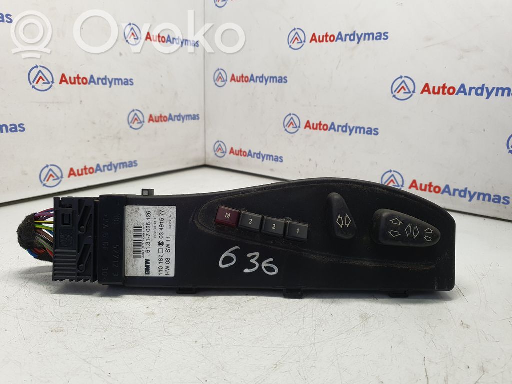 Seat control switch   7036126,61307036126