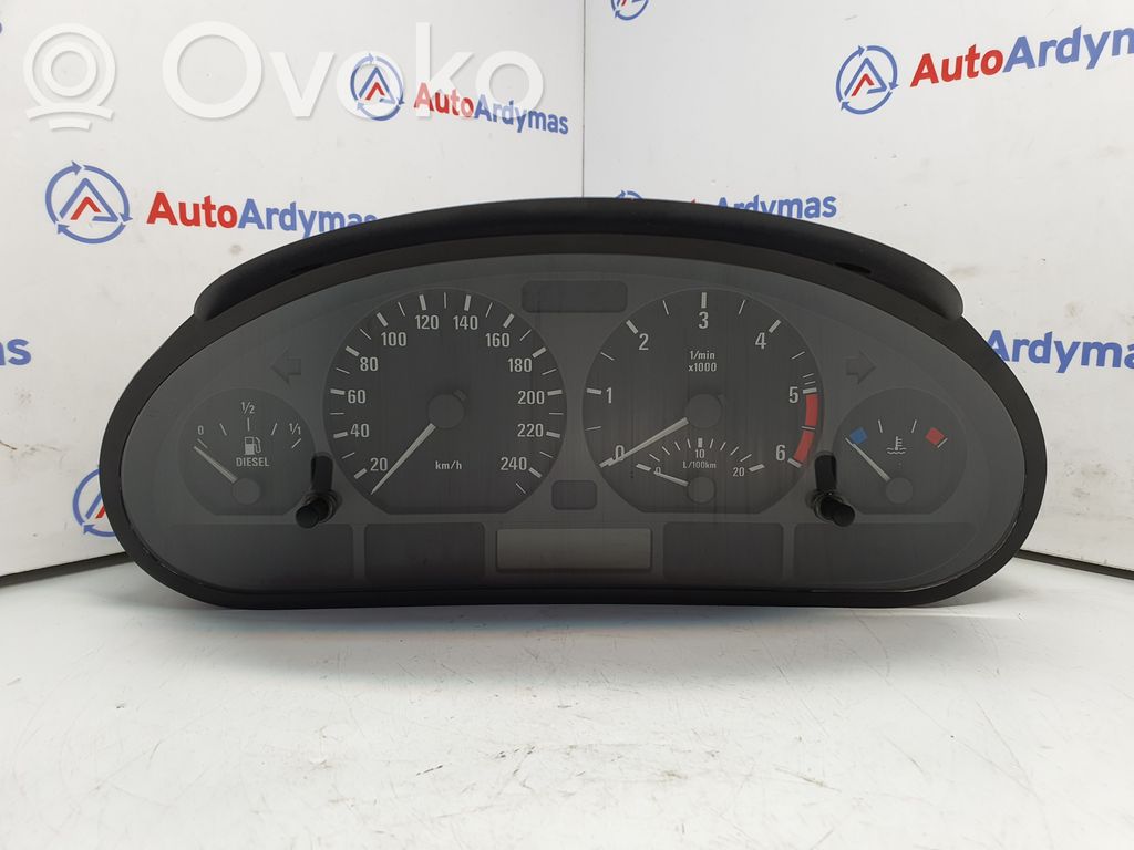 BMW 3 E46 Speedometer (instrument cluster) 