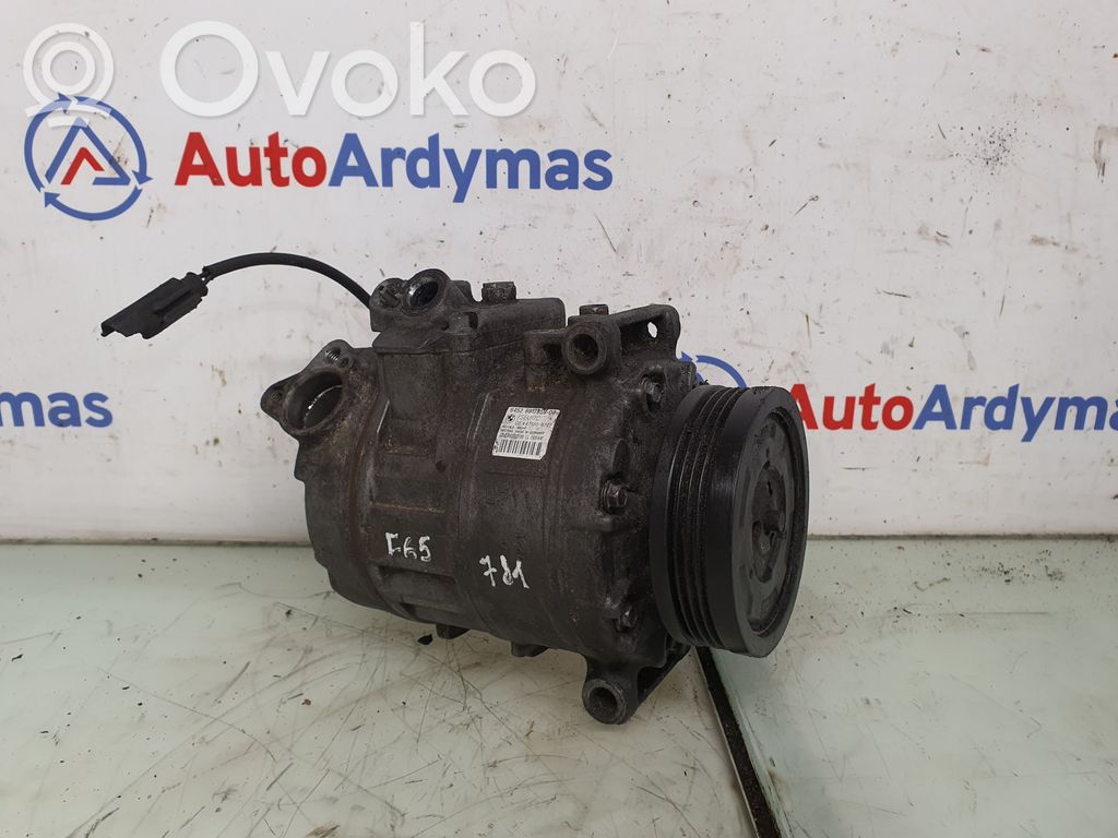 BMW 7 E65 E66 Air conditioning (A/C) compressor (pump) 