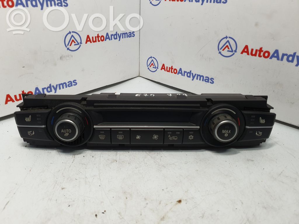 BMW X5 E70 Panel klimatyzacji 