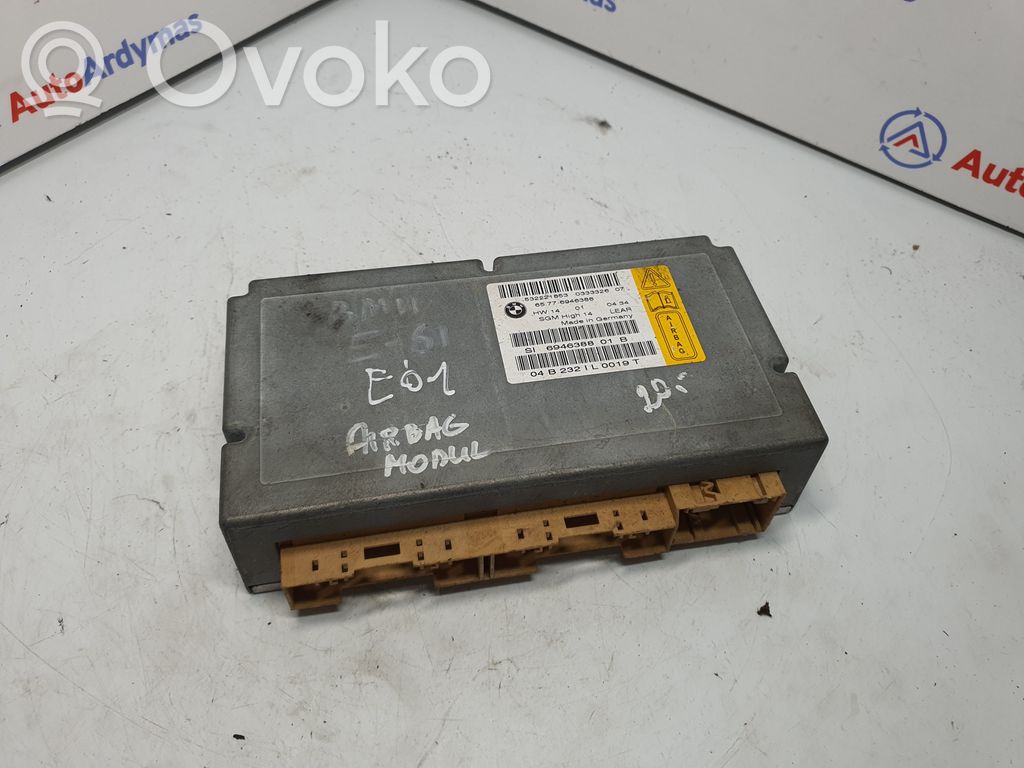 BMW 5 E60 E61 Airbag control unit/module 