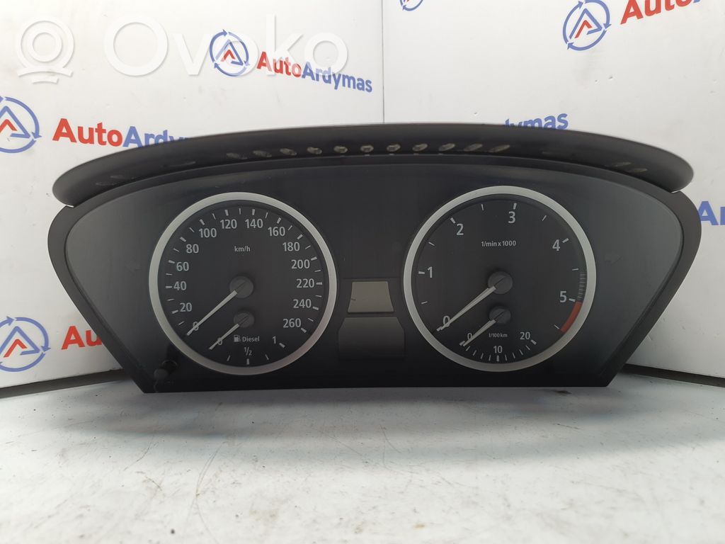 BMW 5 E60 E61 Speedometer (instrument cluster) 