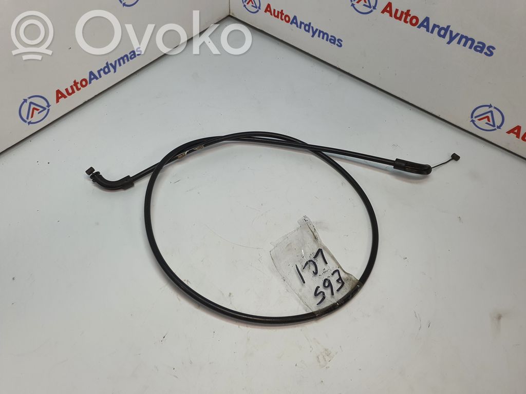 BMW 7 E65 E66 Engine bonnet/hood lock release cable 