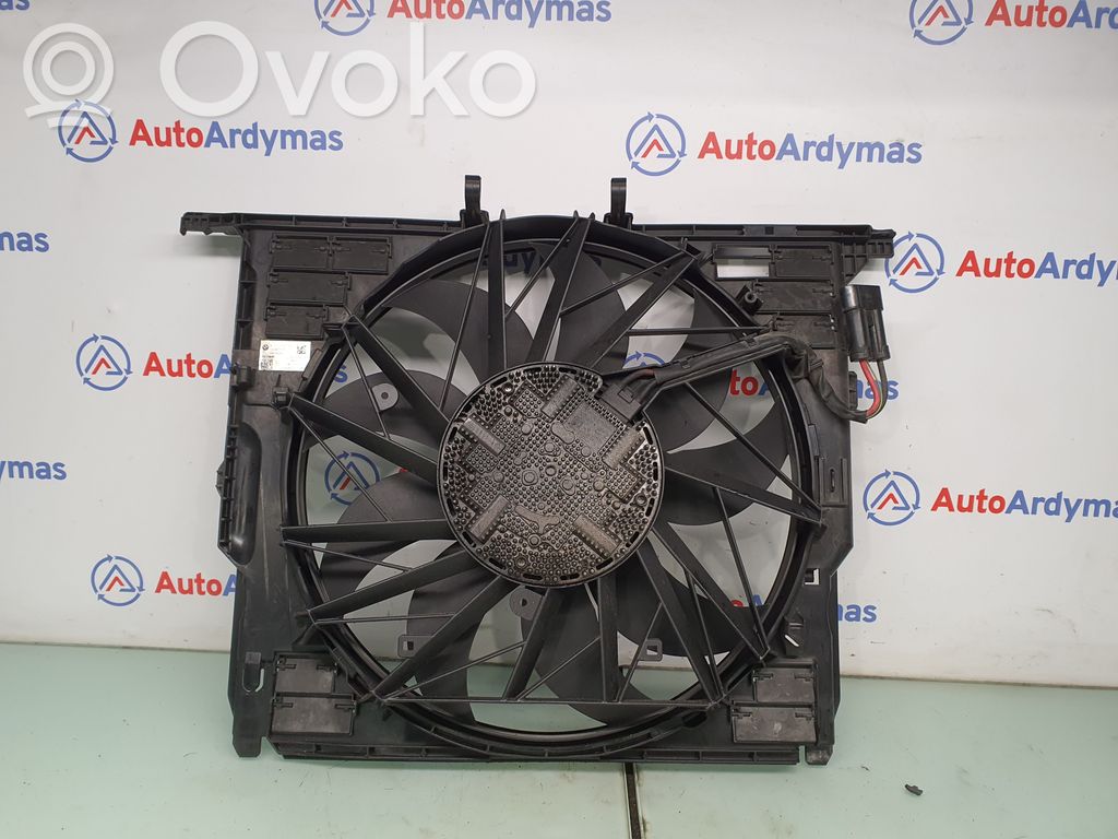 BMW 5 F10 F11 Elektryczny wentylator chłodnicy 