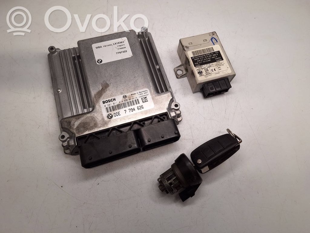 BMW X5 E53 Engine ECU kit and lock set 
