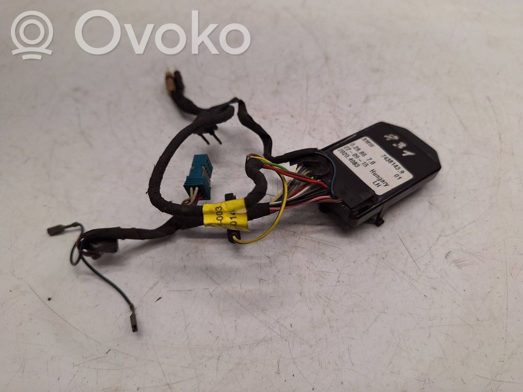 BMW 3 F30 F35 F31 Element lusterka bocznego drzwi przednich 