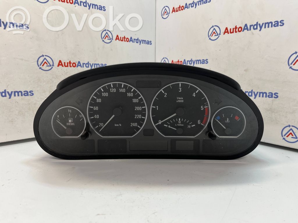 BMW 3 E46 Speedometer (instrument cluster) 