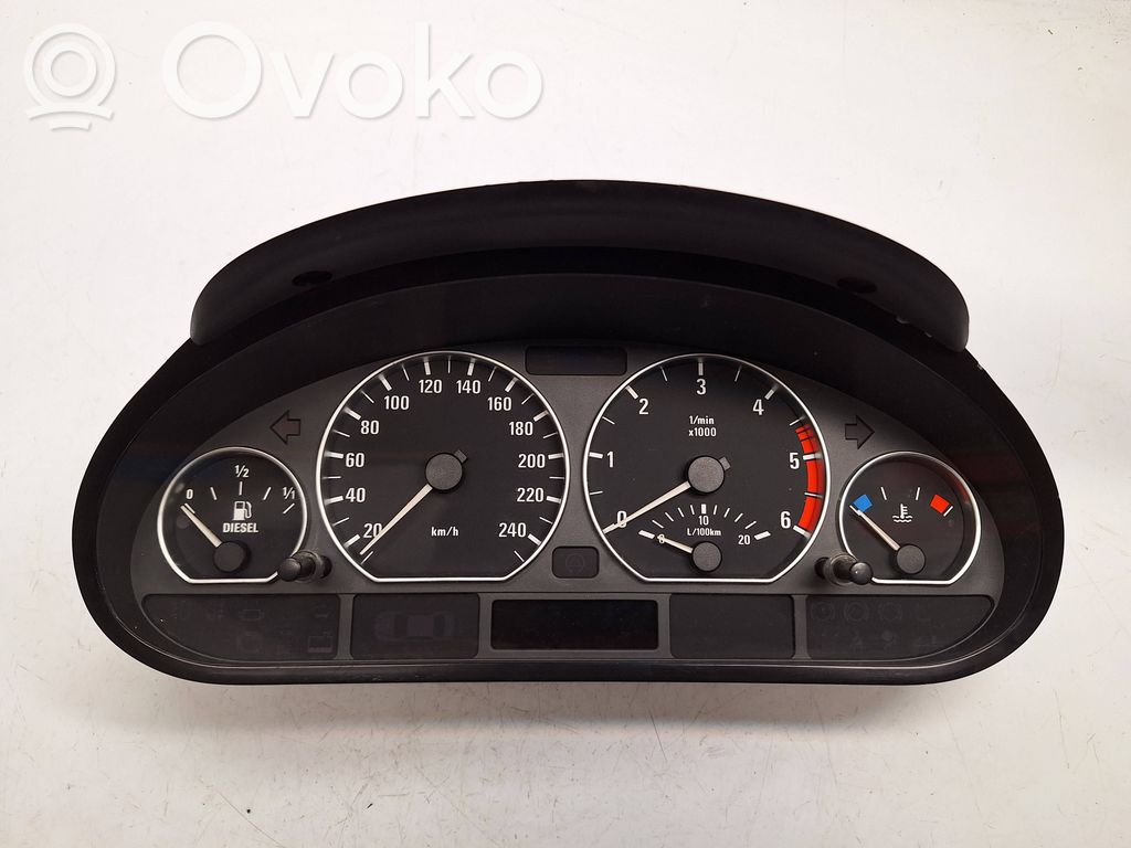 BMW 3 E46 Speedometer (instrument cluster) 