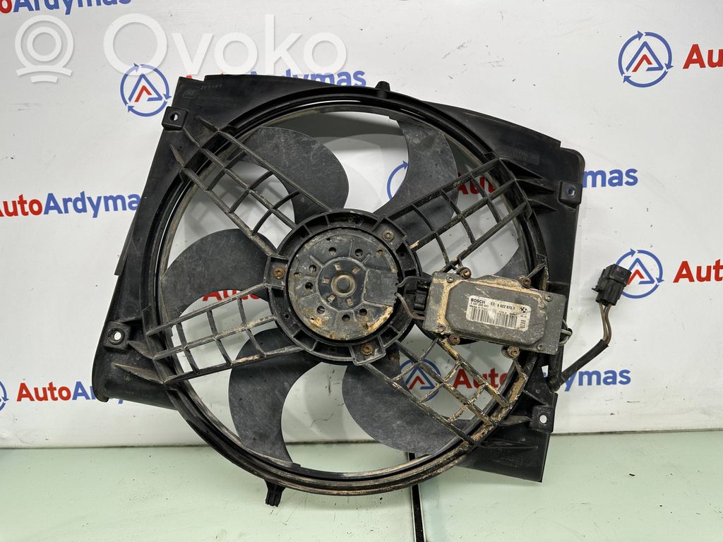 BMW 3 E46 Elektrinis radiatorių ventiliatorius 
