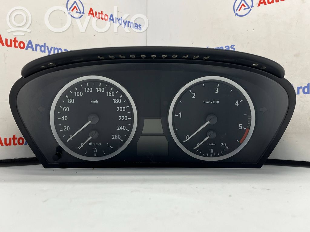 BMW 5 E60 E61 Geschwindigkeitsmesser Cockpit 