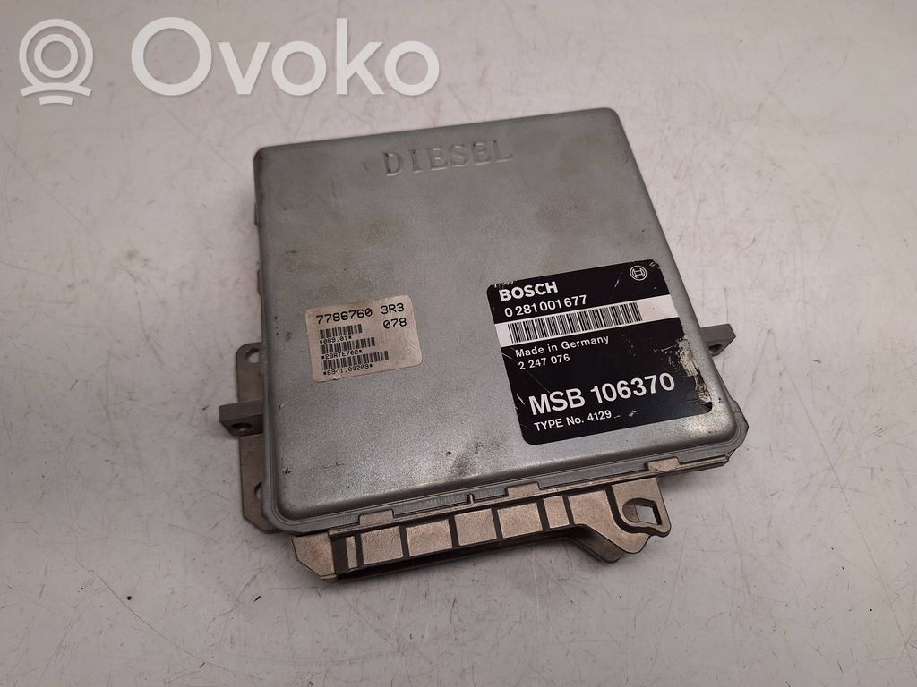 Land Rover Range Rover P38A Engine control unit/module 