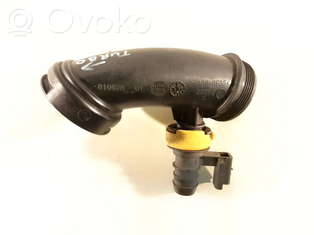 Peugeot 3008 I Turbo air intake inlet pipe/hose 
