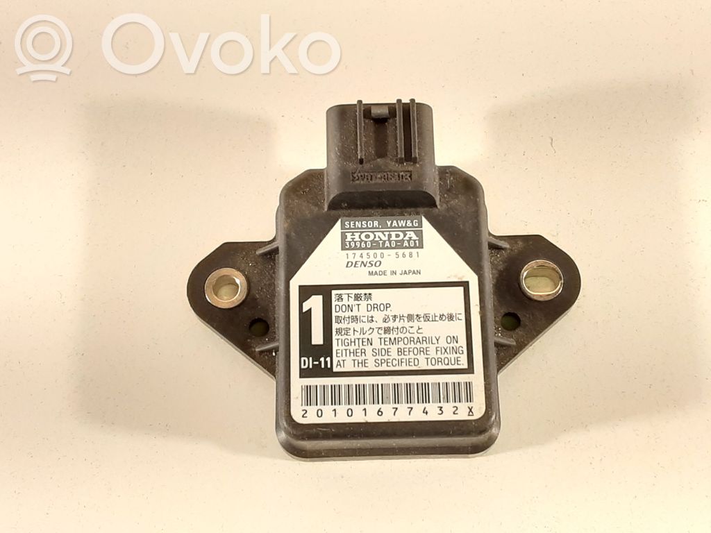 Honda Jazz ESP acceleration yaw rate sensor 
