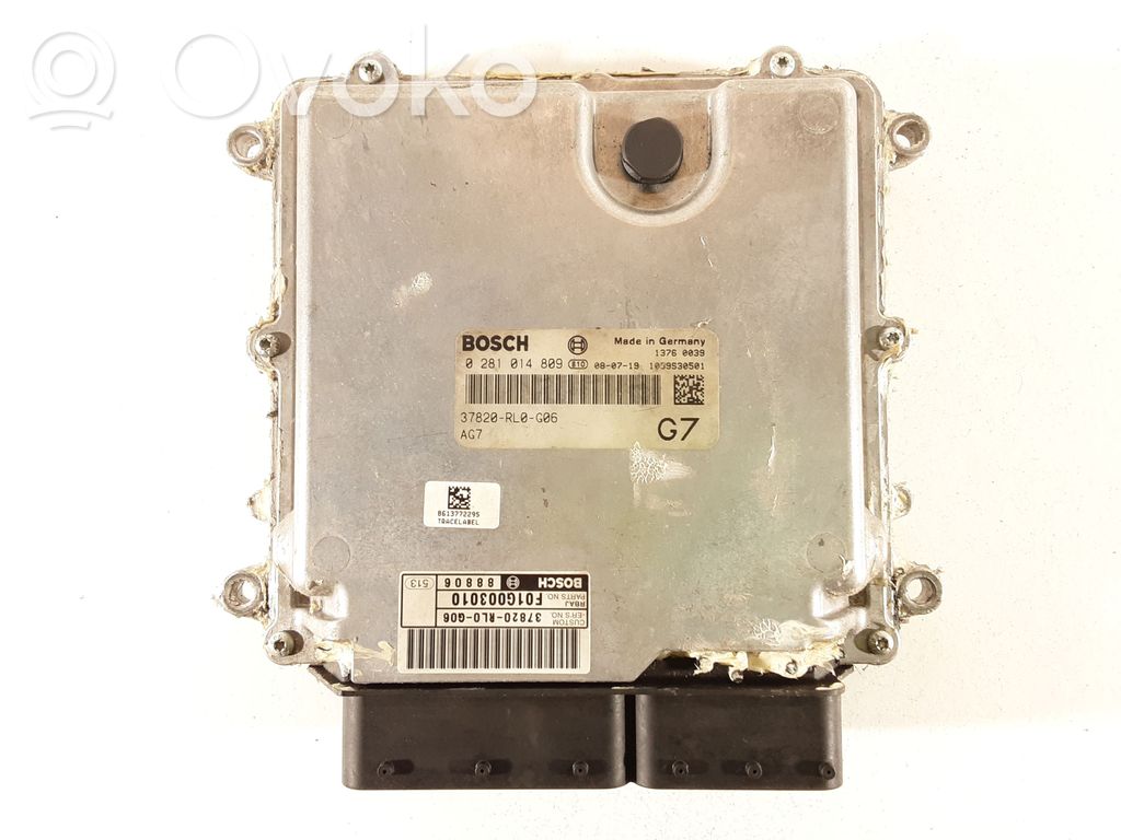 Honda Accord Engine control unit/module 