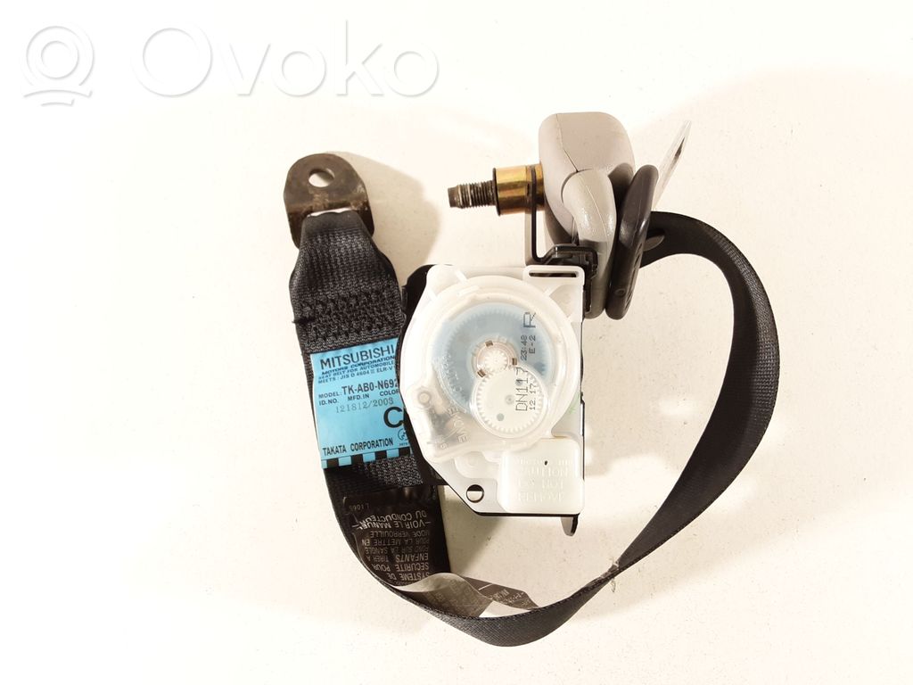 Mitsubishi Outlander Cinturón trasero 