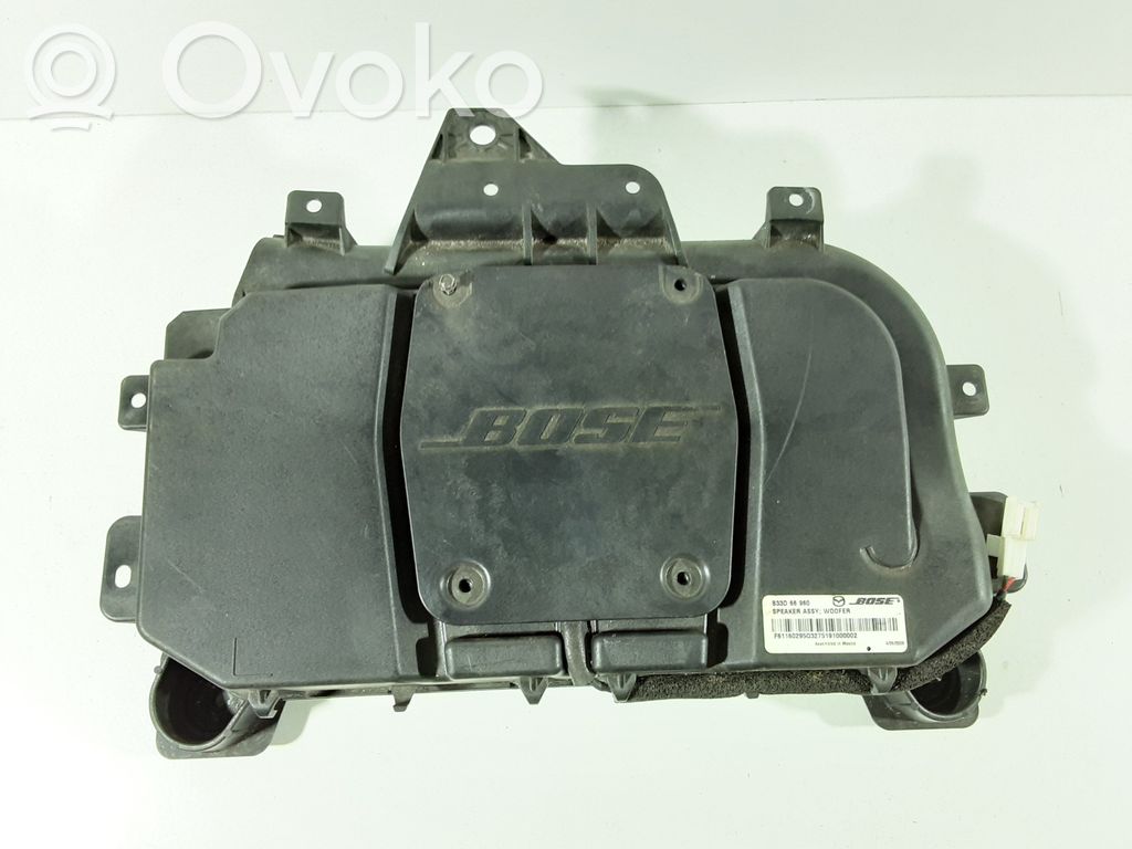 Mazda 3 I Enceinte subwoofer 